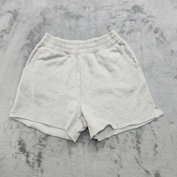 American Eagle Outfitters Pants - Vintage Y2K American Eagle Sweat Shorts Womens S Heathered Gray Pull On Pockets